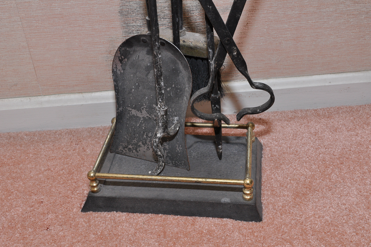 Pair of Fireplace Tool Sets