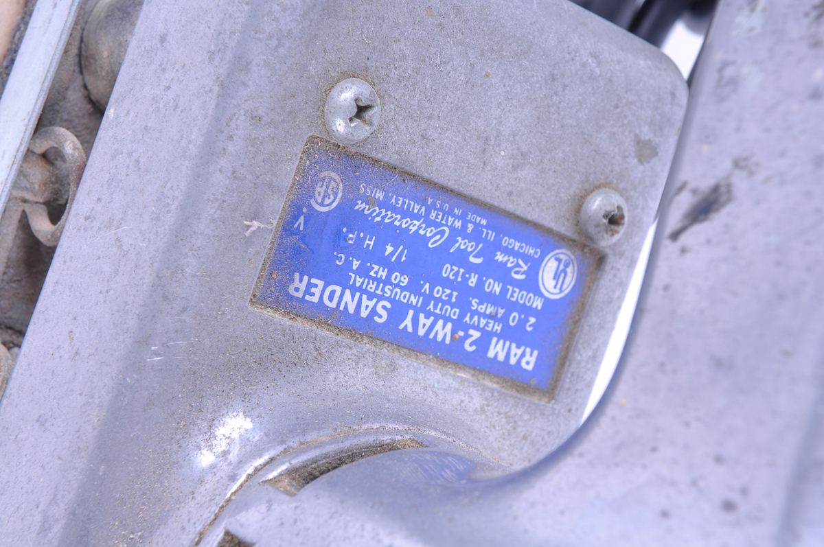 Vintage Electro Airless Paint Gun and Ram 2-Way Sander