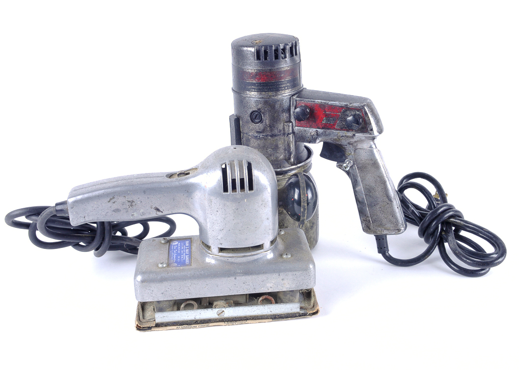 Vintage Electro Airless Paint Gun and Ram 2-Way Sander