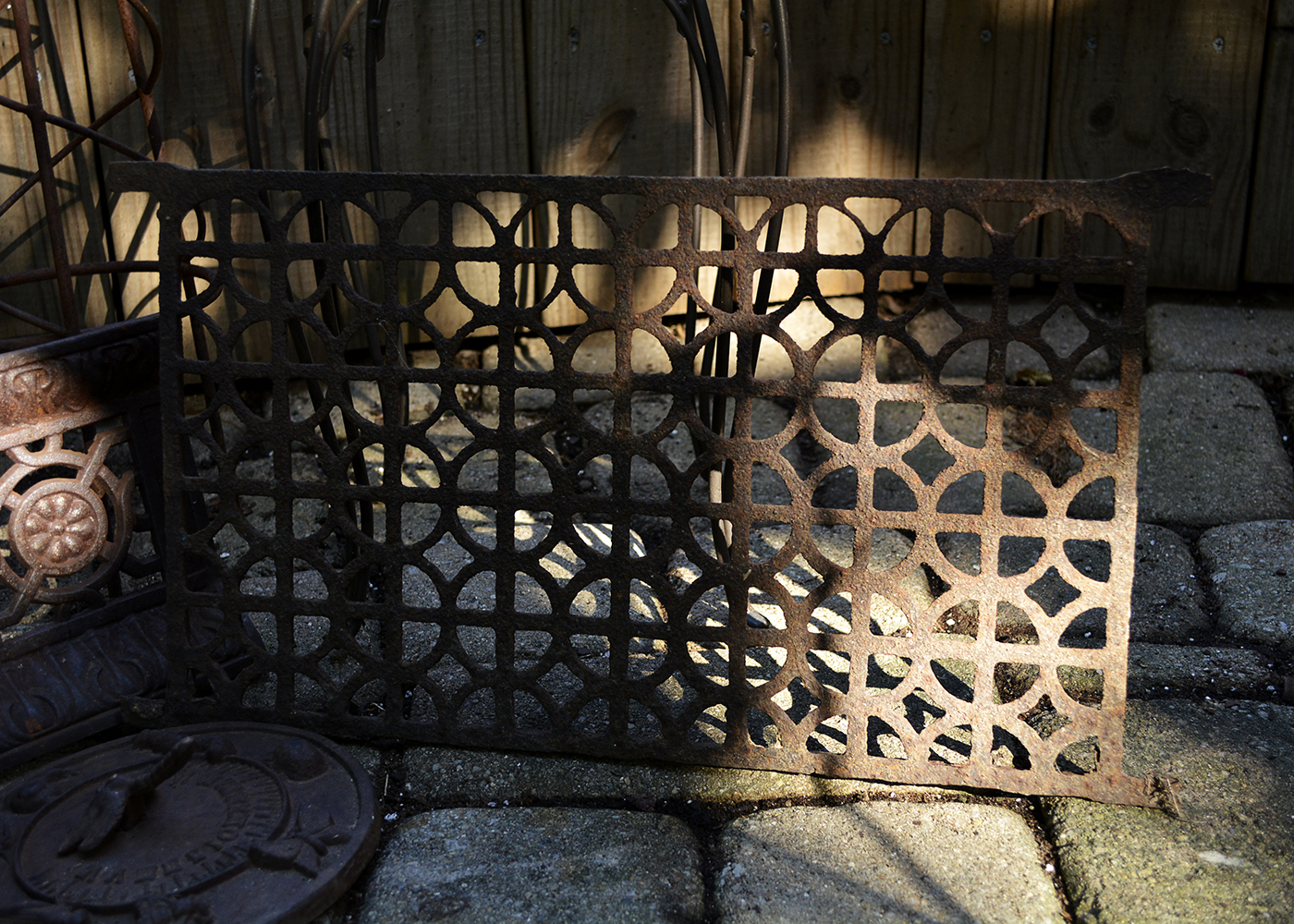 Iron Garden Decor