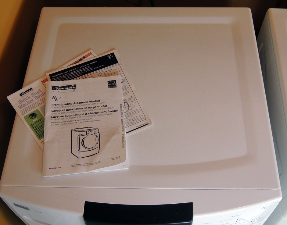 Kenmore Elite HE Washing Machine