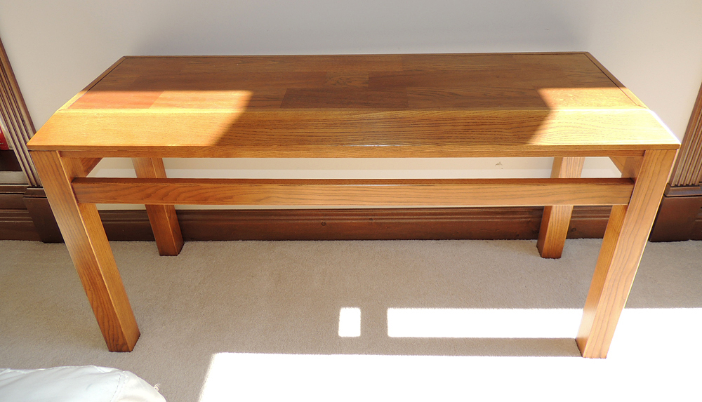Lane Oak Sofa Table