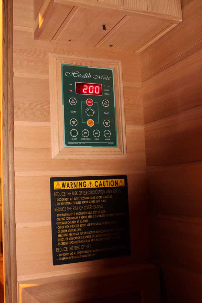 Health Mate Infrared Collapsable Dry Sauna