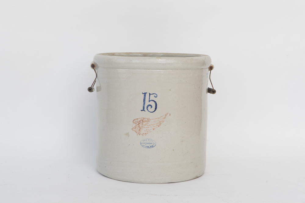 15-Gallon Red WIng Crock