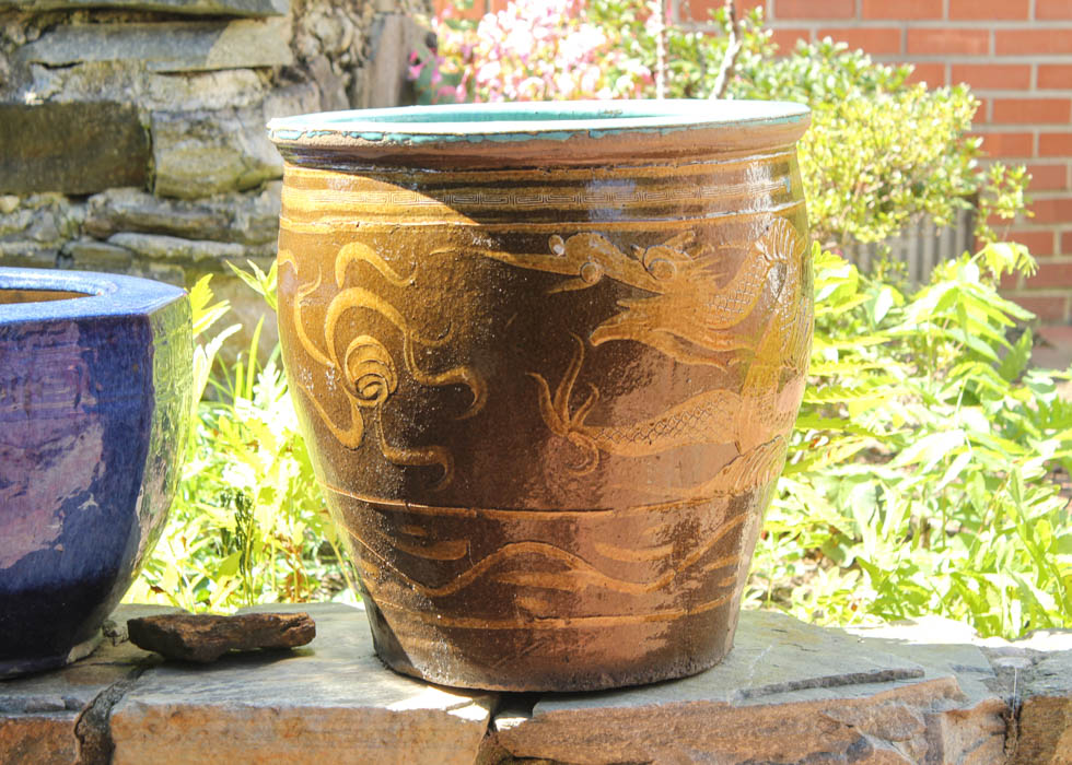 Antique Chinese Egg Pots