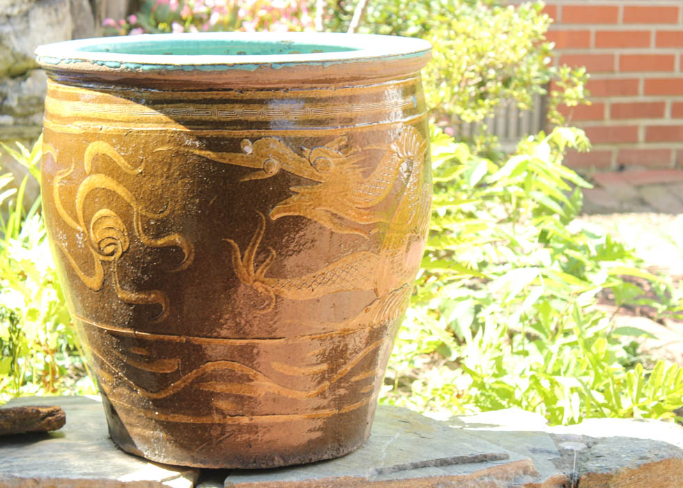 Antique Chinese Egg Pots