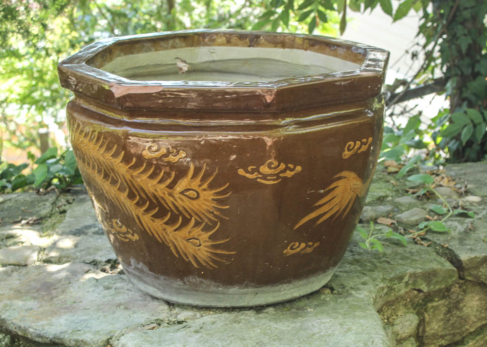 Antique Chinese Egg Pots