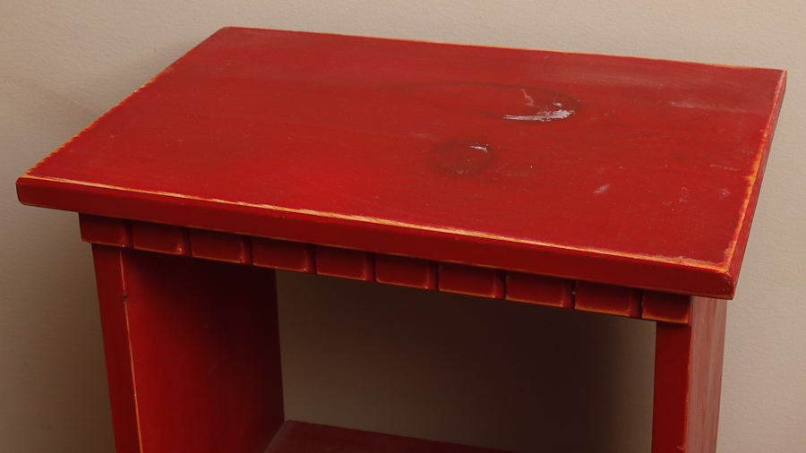 Pair of Distressed Shelves