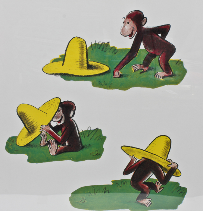 Trio of Cartoon Photo Offset Lithographs