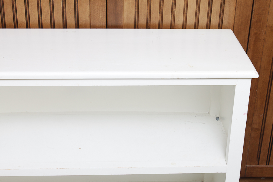 White Wooden Shelving Unit