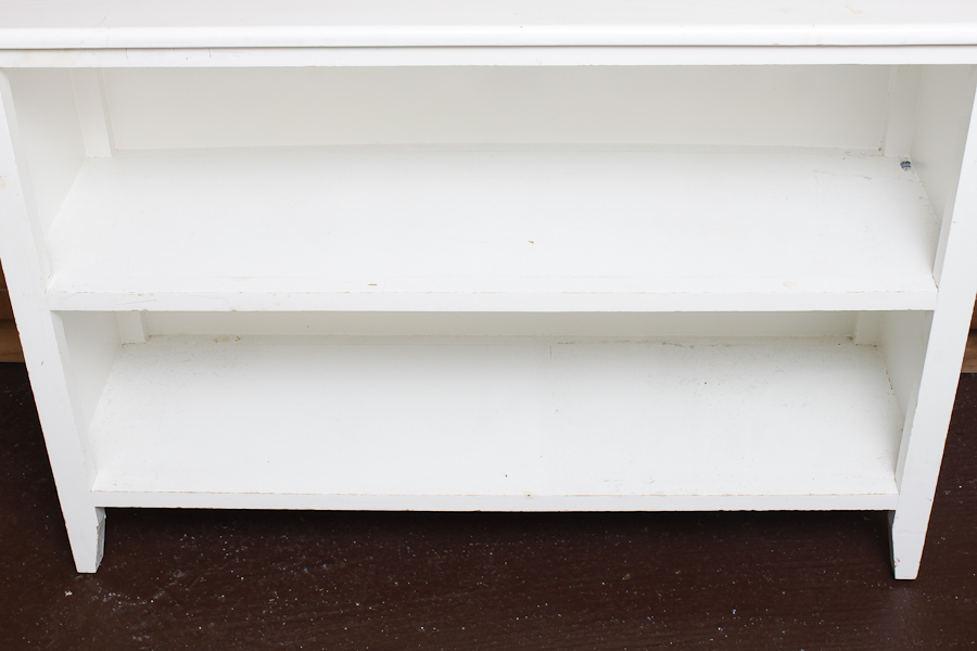 White Wooden Shelving Unit