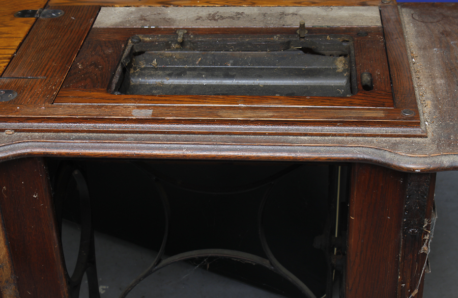 Antique New Royal Sewing Table