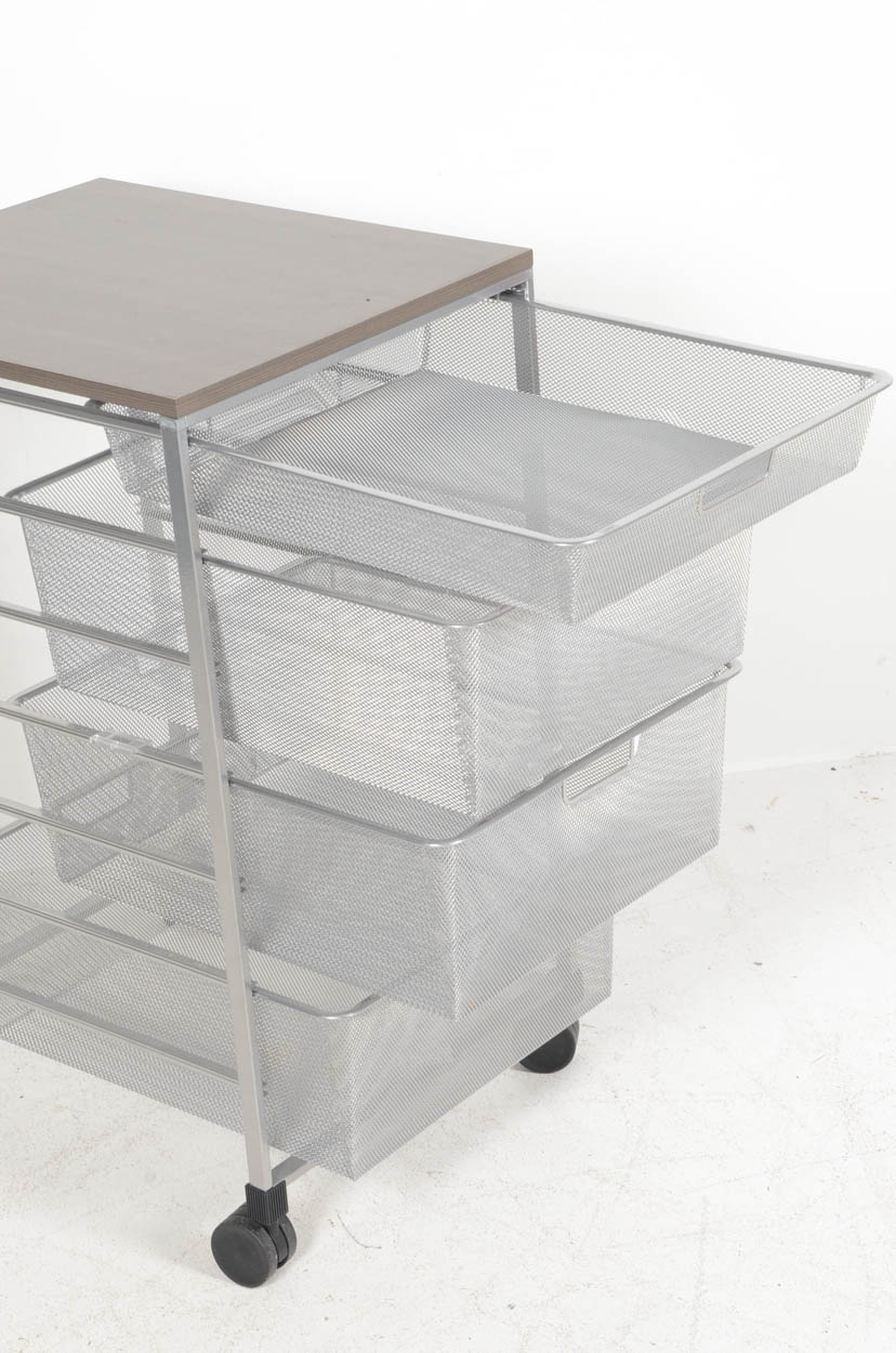 Rolling Office Storage Cart