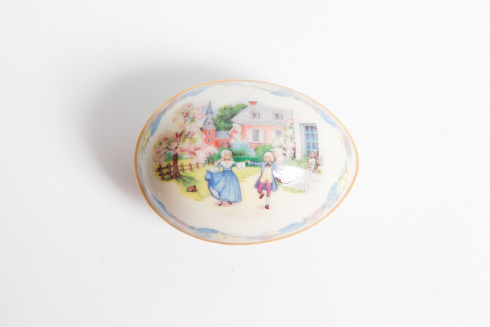 Collection of Lenox Easter Eggs