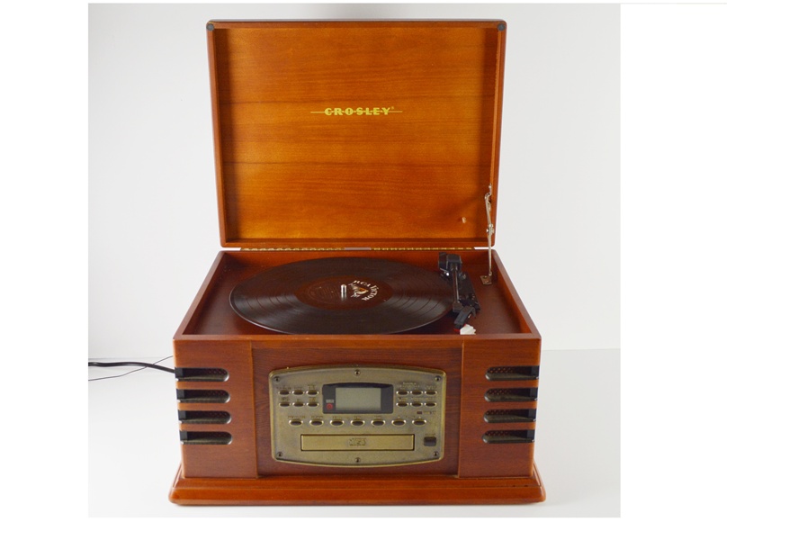 Crosley CR79 4-in-1 Entertainment Center