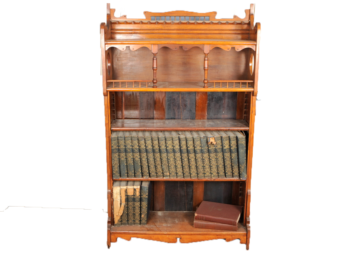 Bookshelf and Encyclopedia Britannica