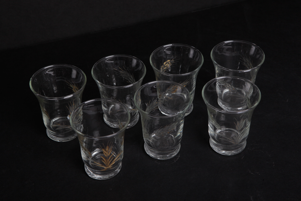 Collection of Vintage Glassware