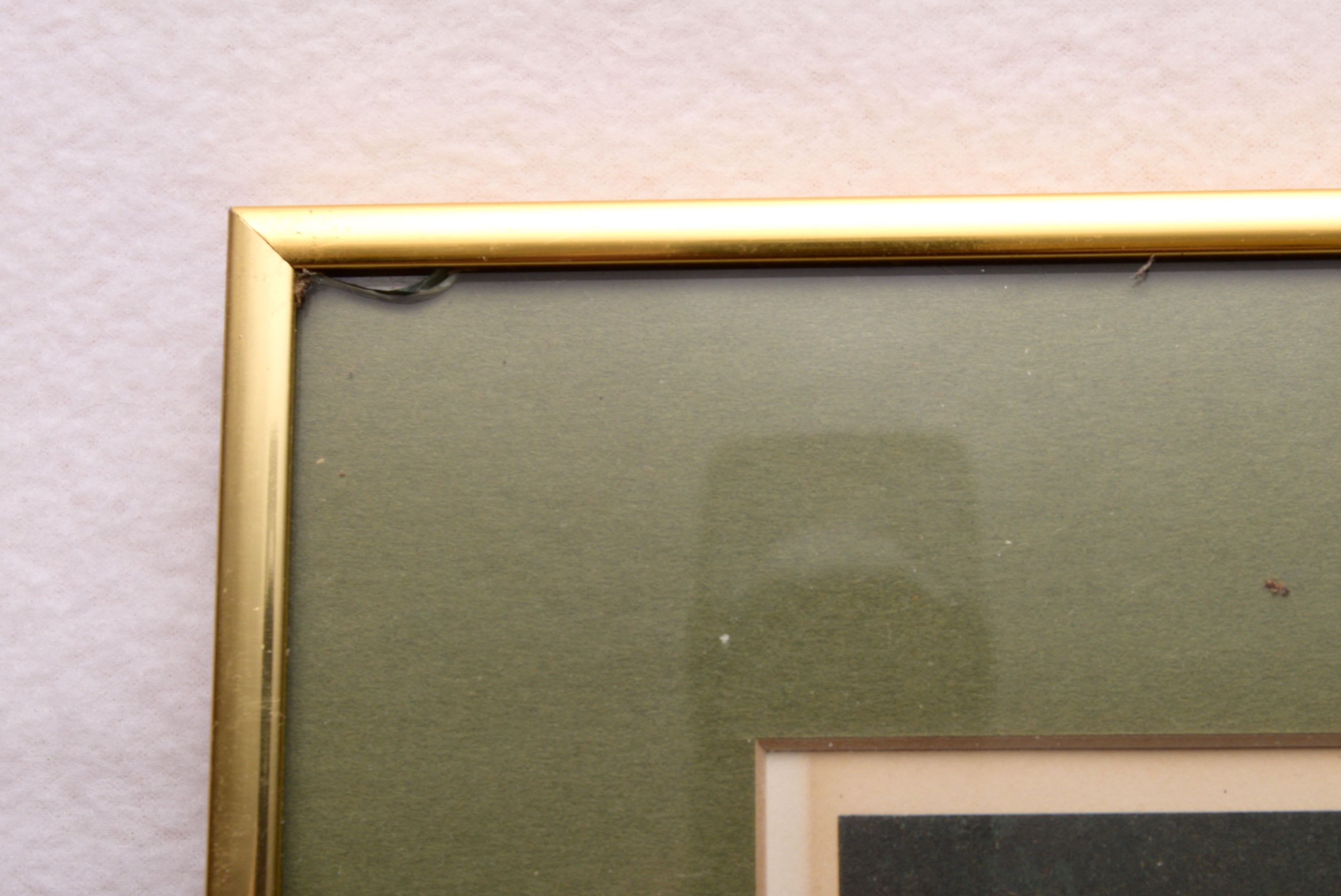 M.C. Gembecki Signed Lithograph "Saddlery"