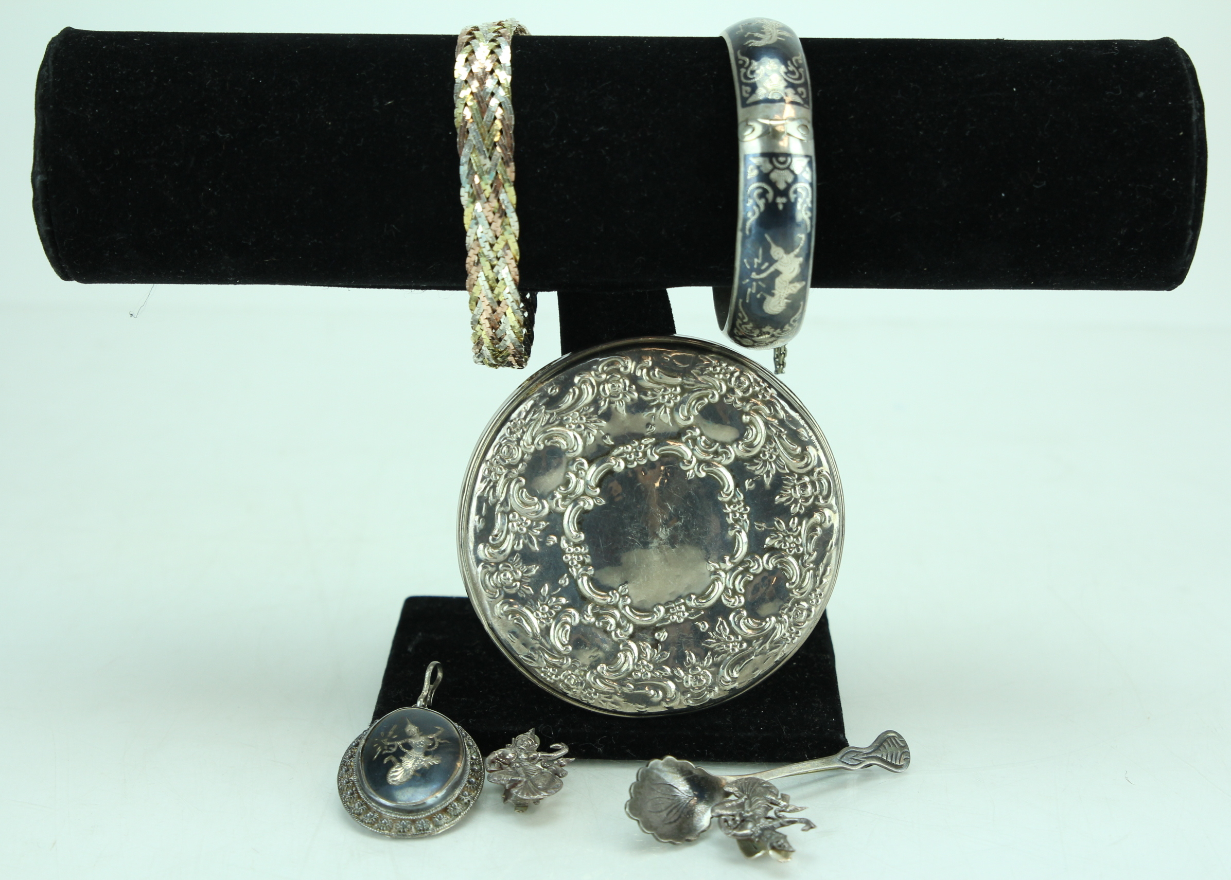 Sterling Silver Bracelets and Earrings