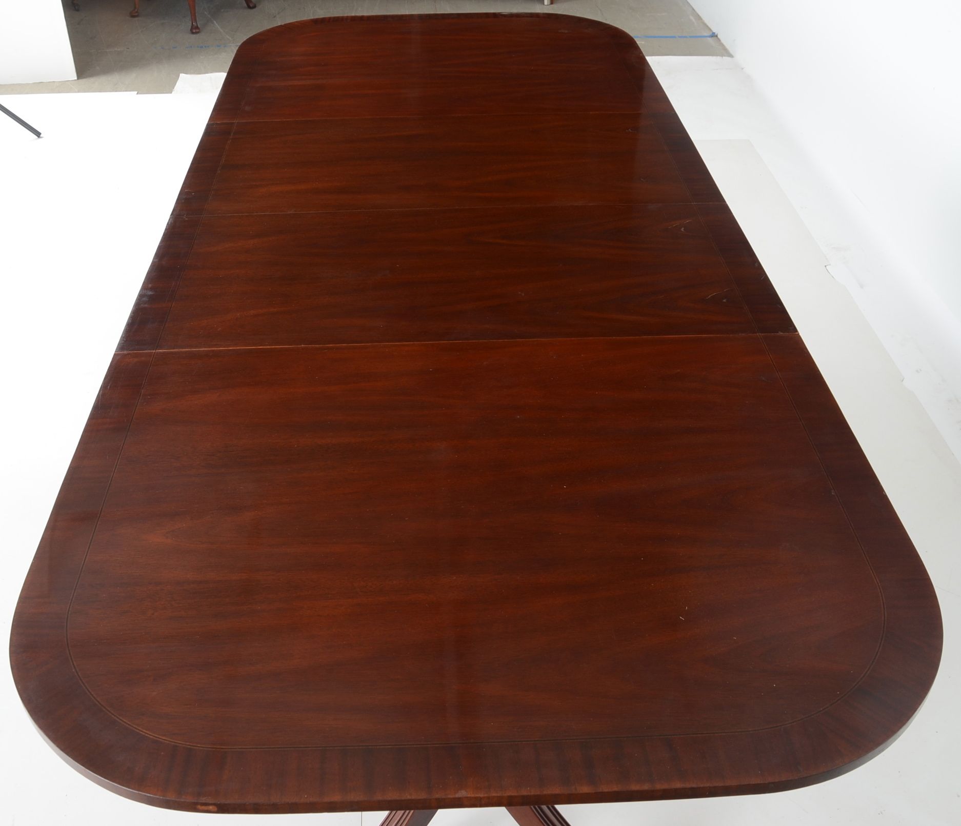 Council Craftsman Dining Table and Eight Chairs