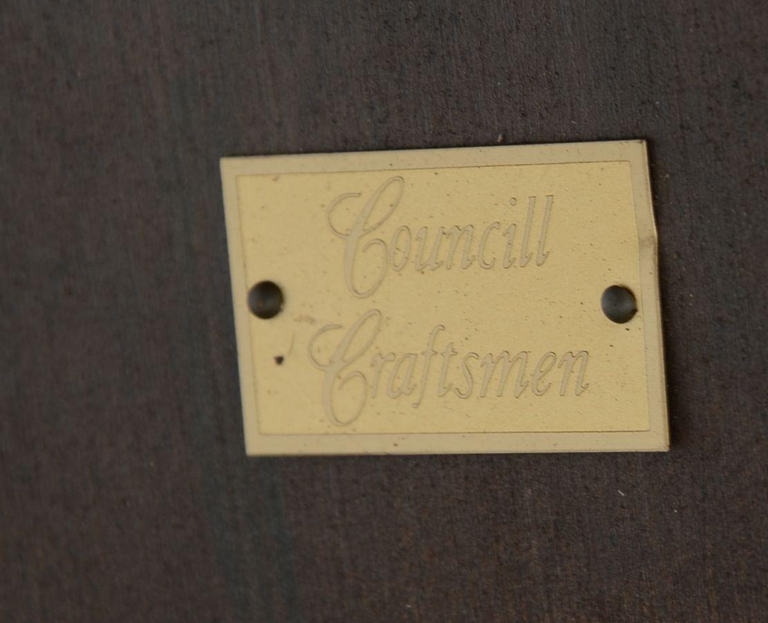 Council Craftsman Dining Table and Eight Chairs