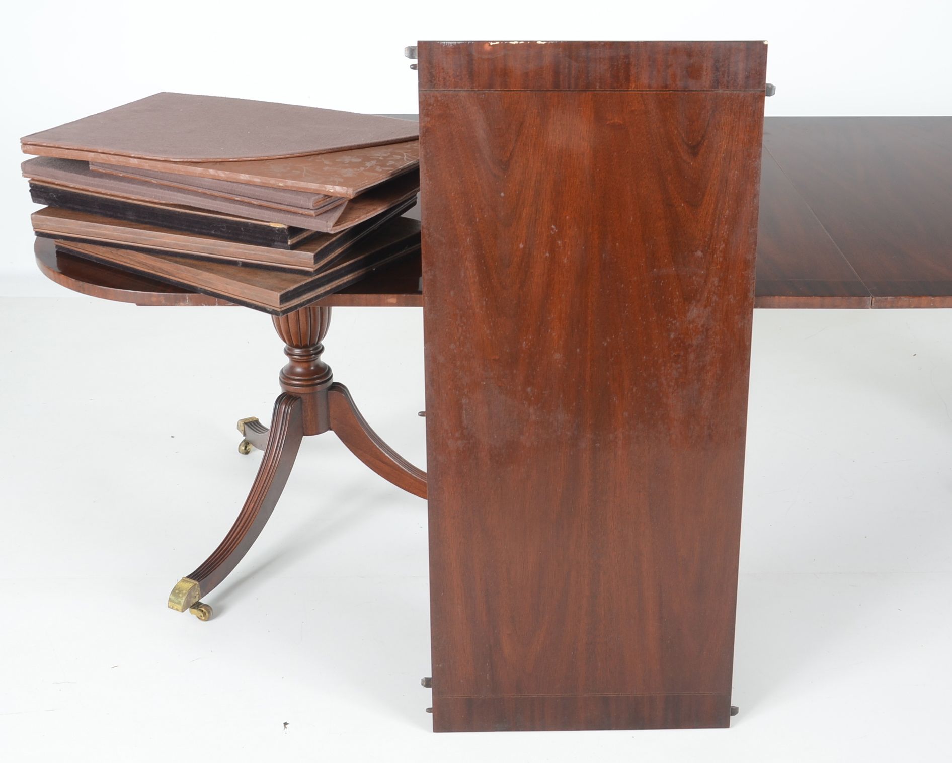 Council Craftsman Dining Table and Eight Chairs