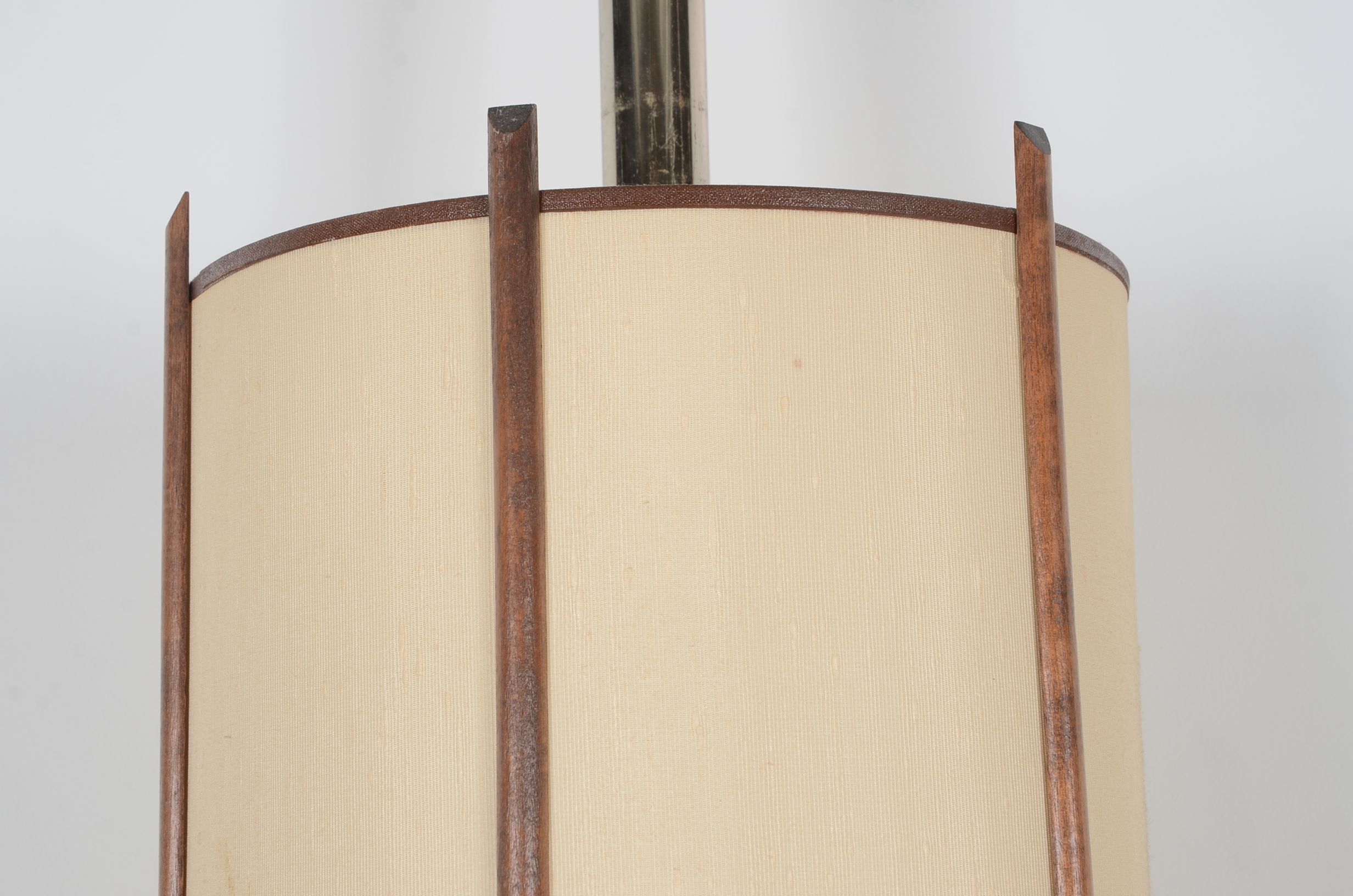 Modernist Tension-Mounted Lamp