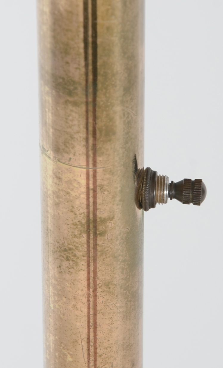 Modernist Tension-Mounted Lamp