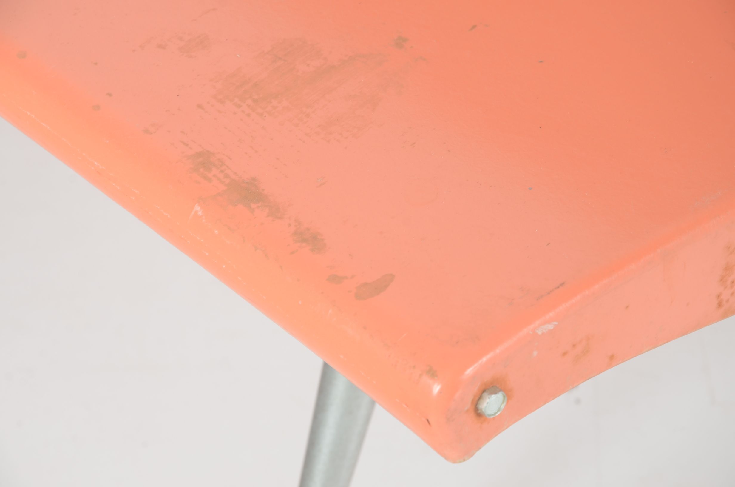 Set of 4 Brunswick Bowling Alley Bench Chairs