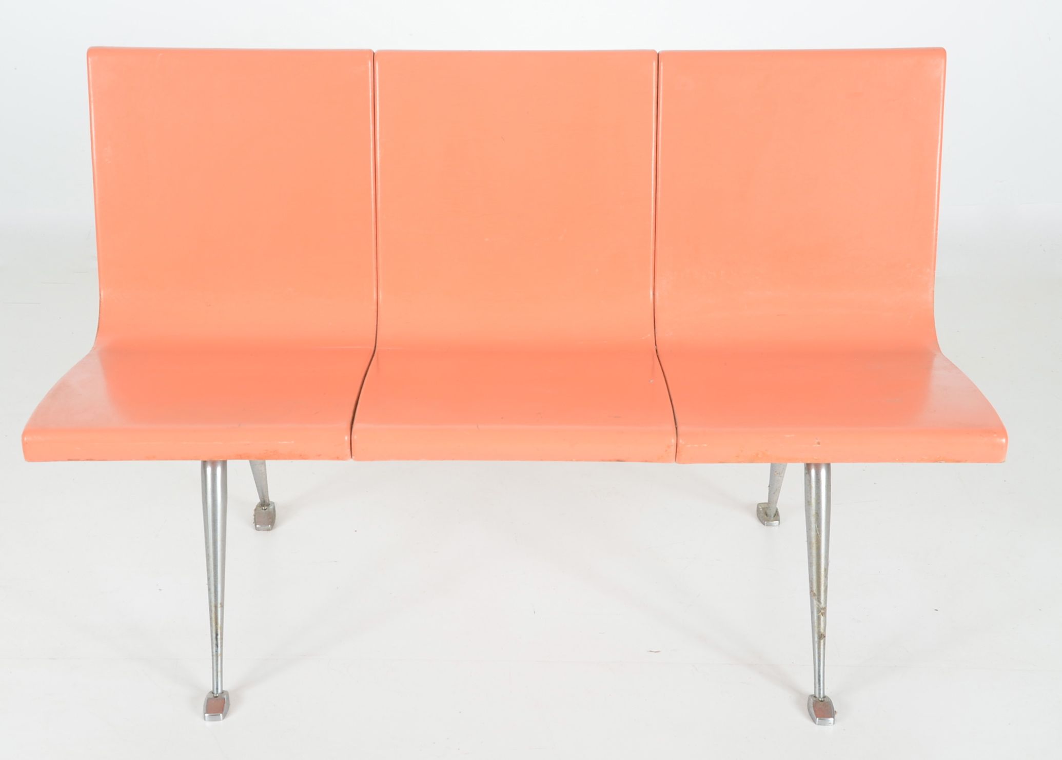 Set of 4 Brunswick Bowling Alley Bench Chairs