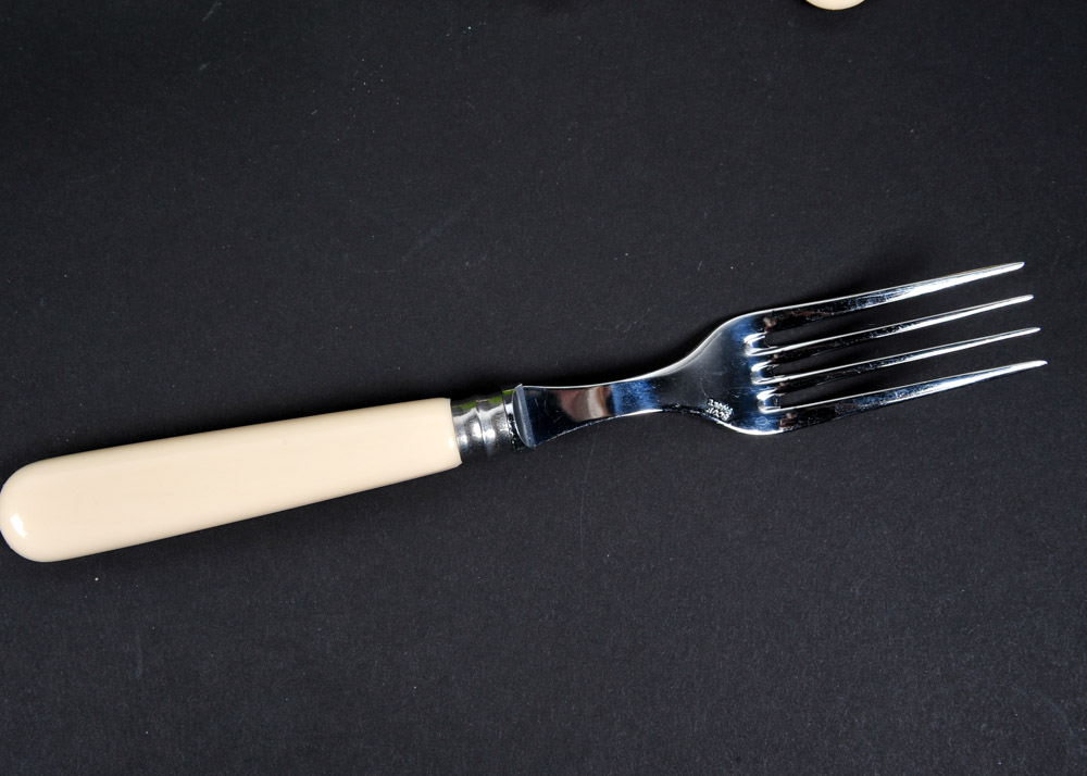 Set of Andre Verdier, Scof for Genevieve Lethu, Flatware