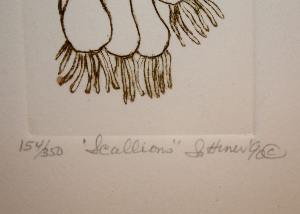 Bailey Tidwell Signed and Numbered Vegetable Prints