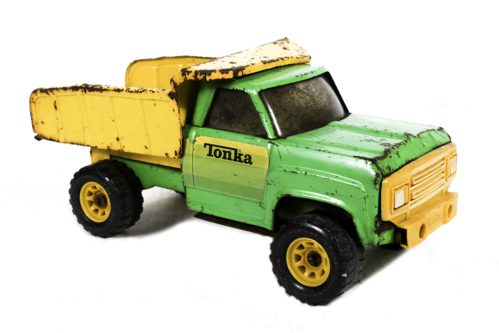 Caterpillar and Tonka Trucks