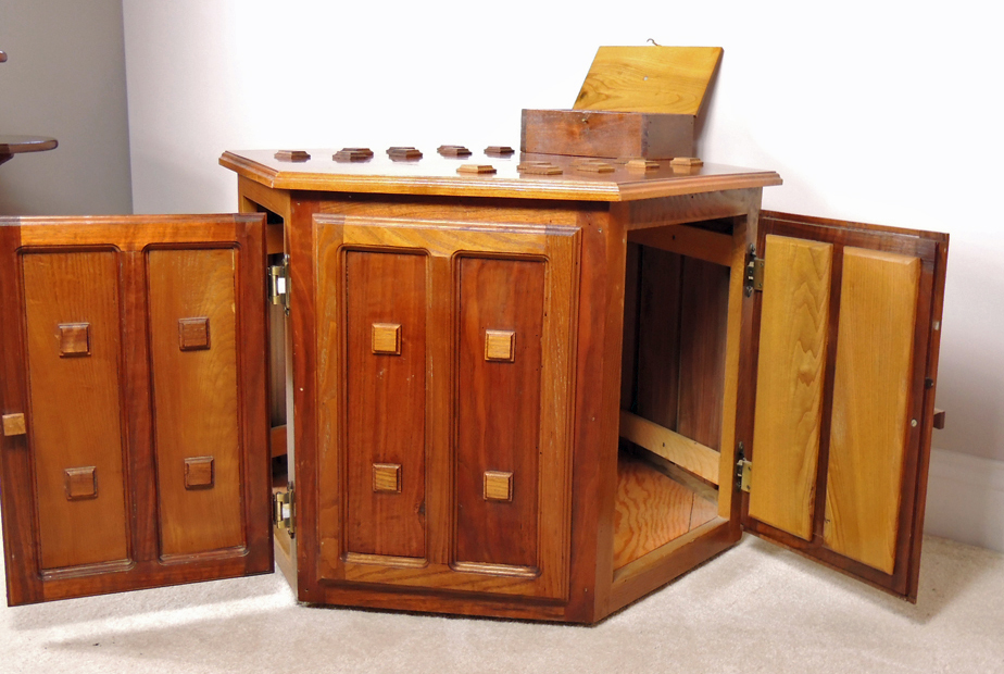 Handcrafted Octagon Game Table