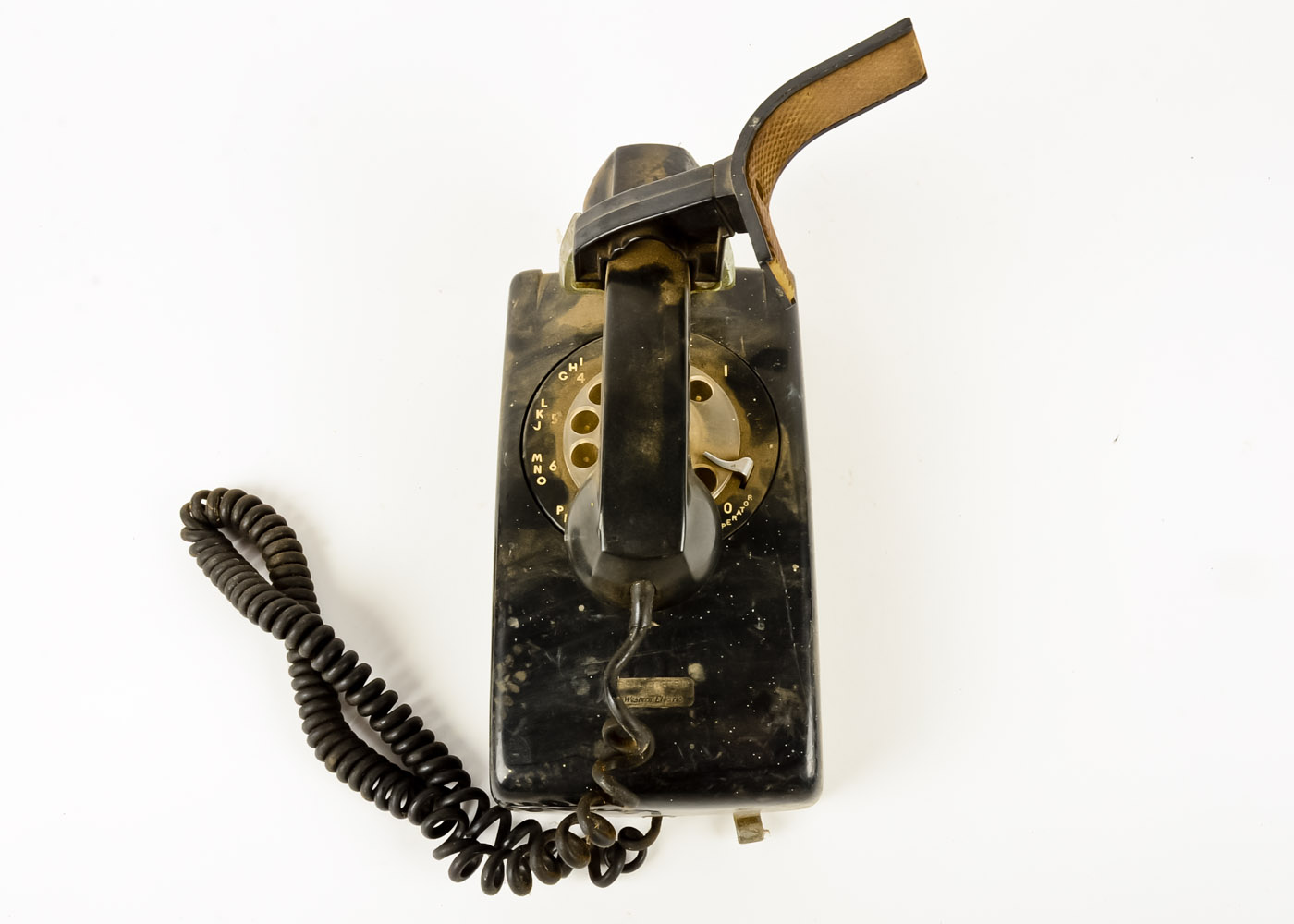 Vintage Wall Mount Rotary Phone