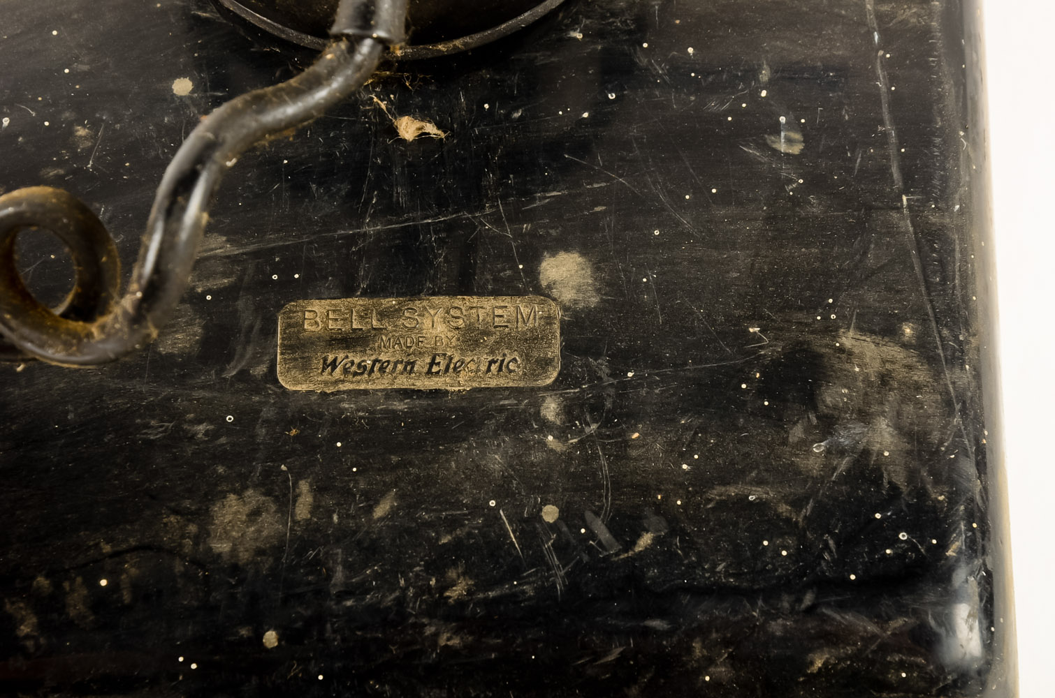 Vintage Wall Mount Rotary Phone