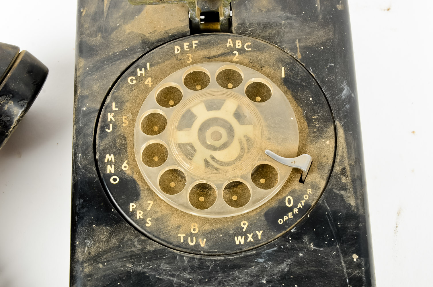 Vintage Wall Mount Rotary Phone