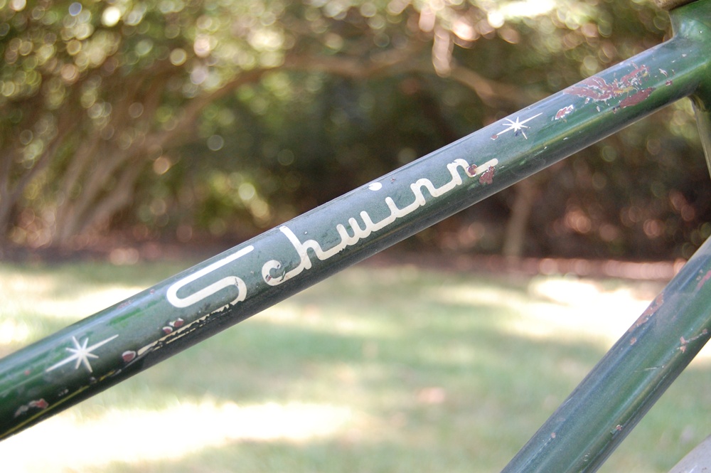 Vintage Original Schwinn Twinn Tandem Bicycle with Child's Seat