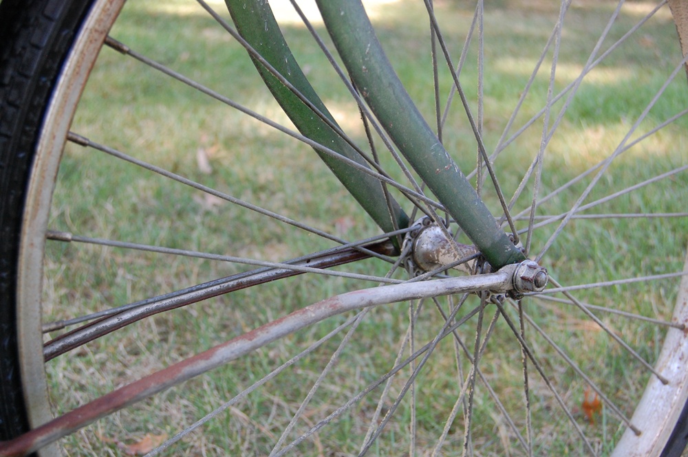 Vintage Original Schwinn Twinn Tandem Bicycle with Child's Seat
