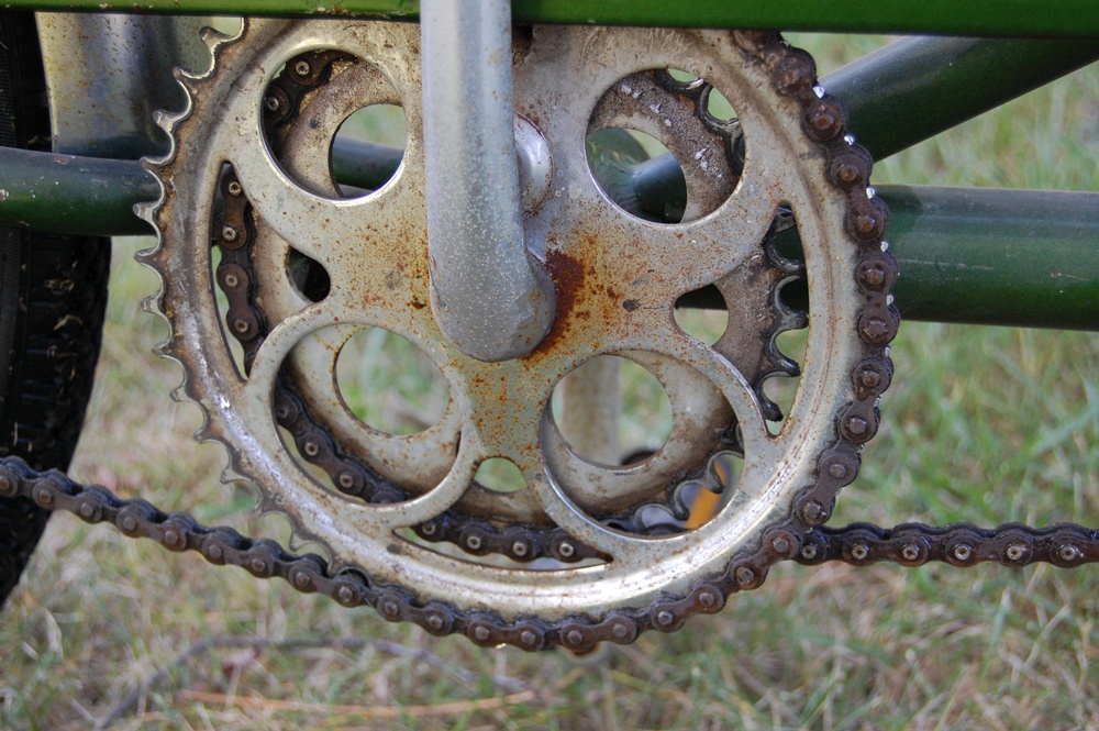 Vintage Original Schwinn Twinn Tandem Bicycle with Child's Seat