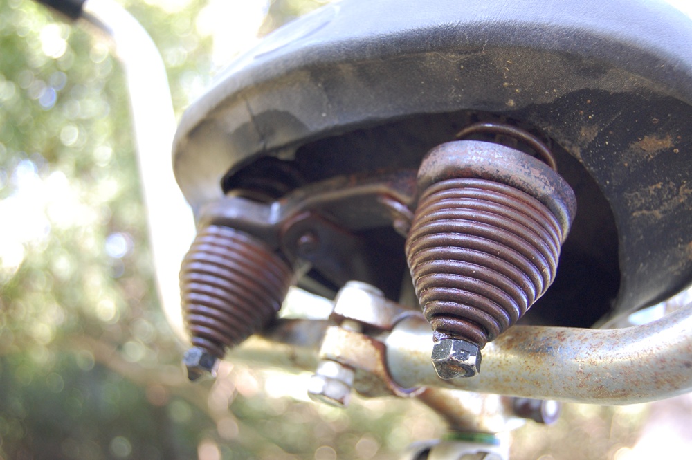 Vintage Original Schwinn Twinn Tandem Bicycle with Child's Seat