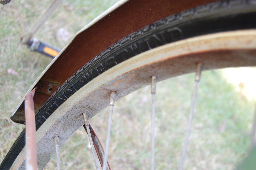Vintage Original Schwinn Twinn Tandem Bicycle with Child's Seat
