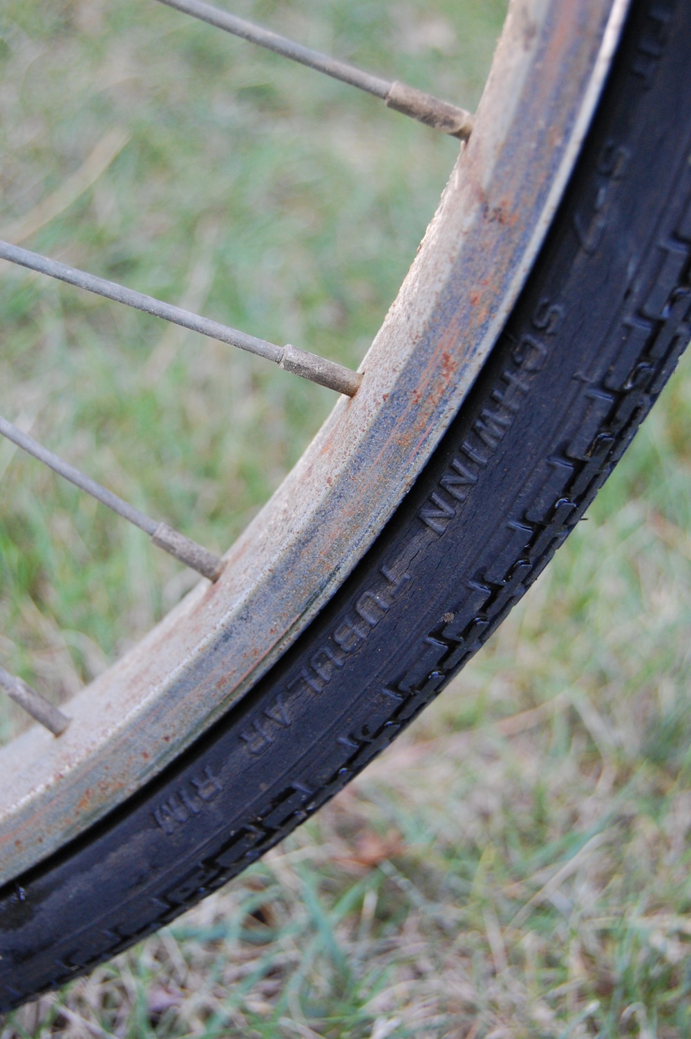 Vintage Original Schwinn Twinn Tandem Bicycle with Child's Seat