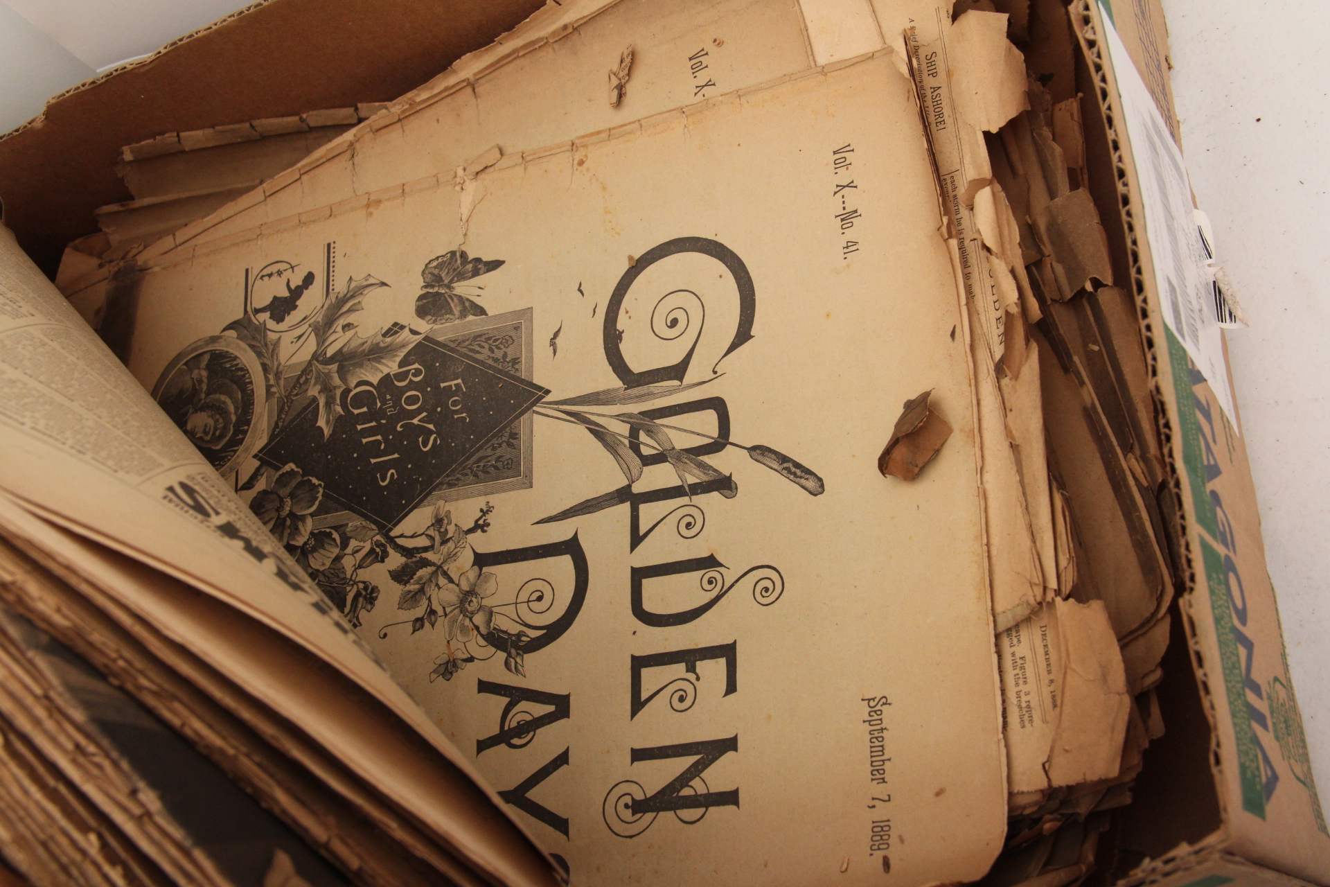 Generous Collection of Antique Newspapers and Magazines