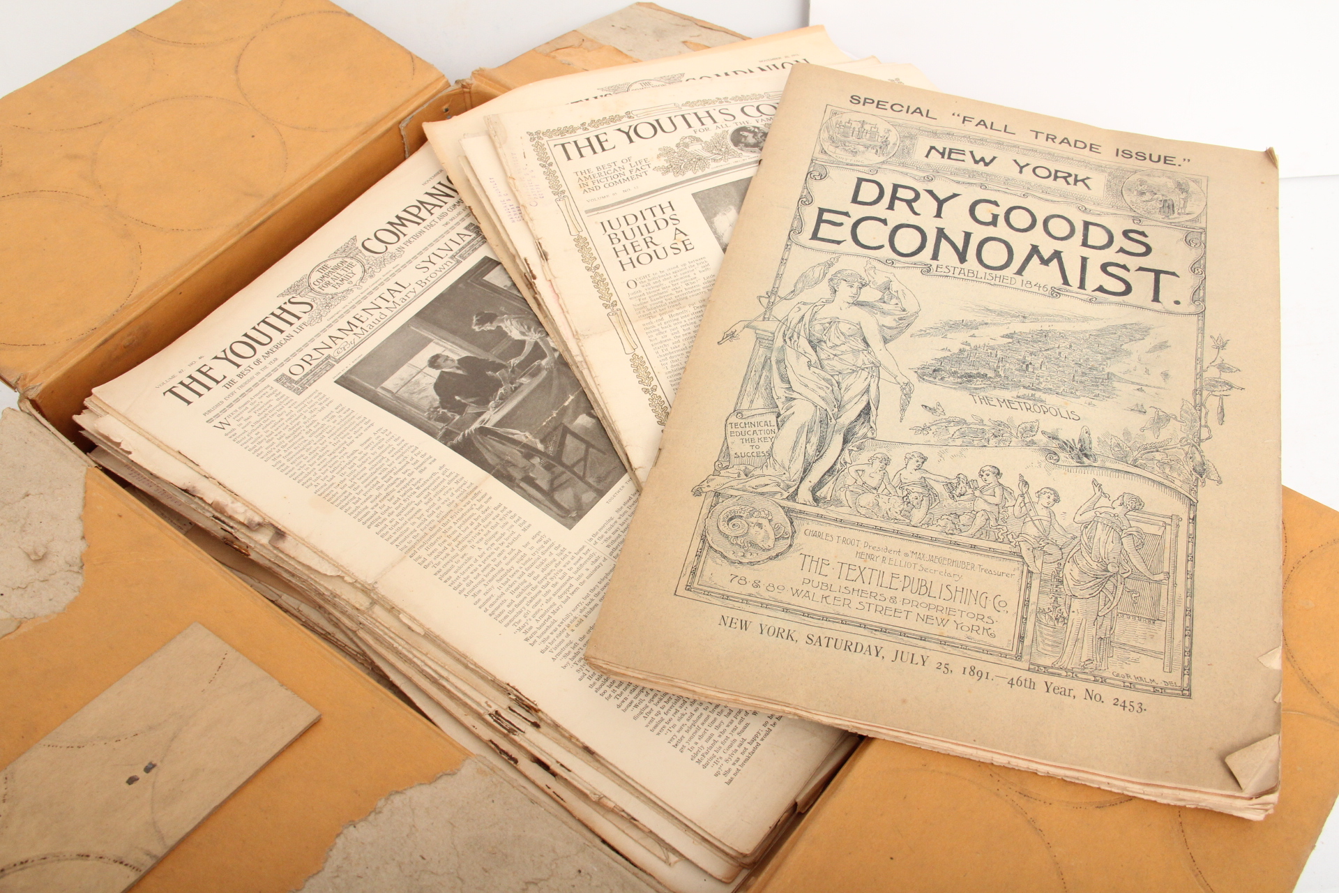 Generous Collection of Antique Newspapers and Magazines