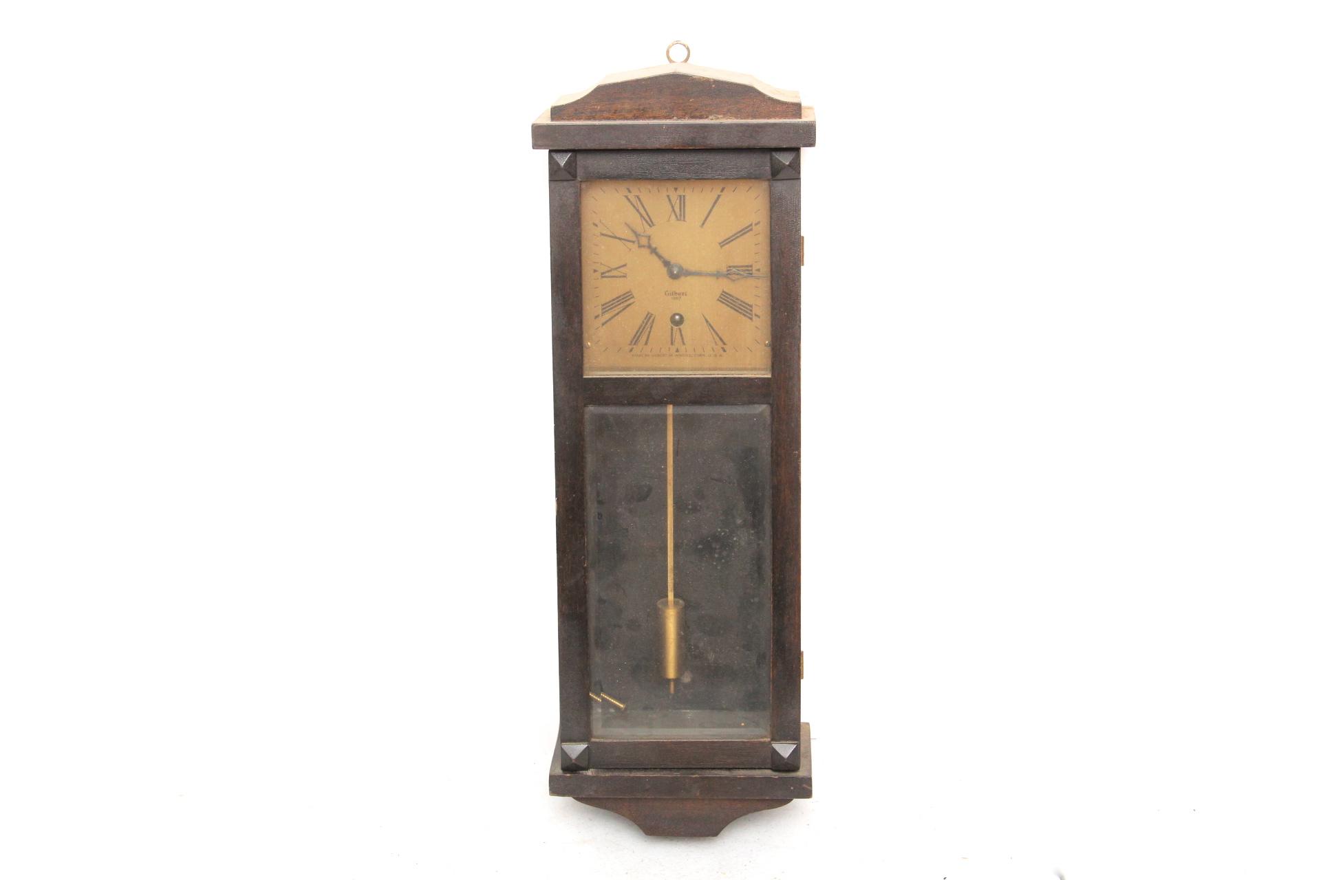 Antique Gilbert Wall Clock