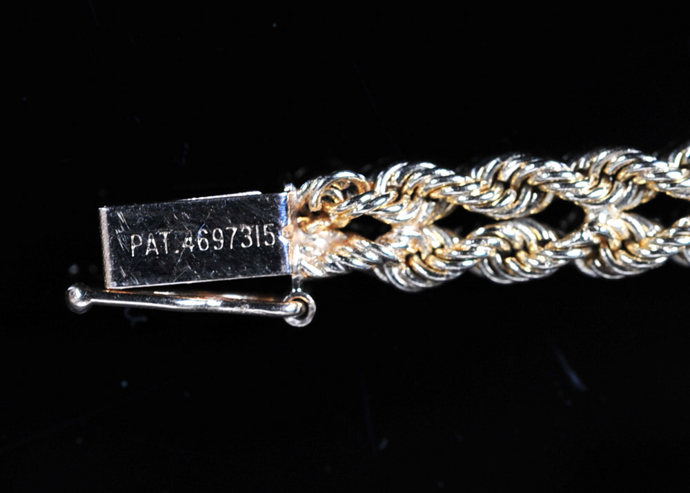 Women's 14K Gold Geneve Watch with Diamond Bezel