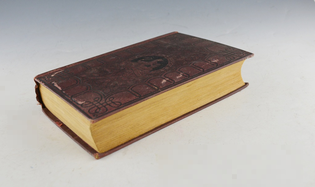 Vintage "Robinson Crusoe" Hardcover Book, Copyright 1889