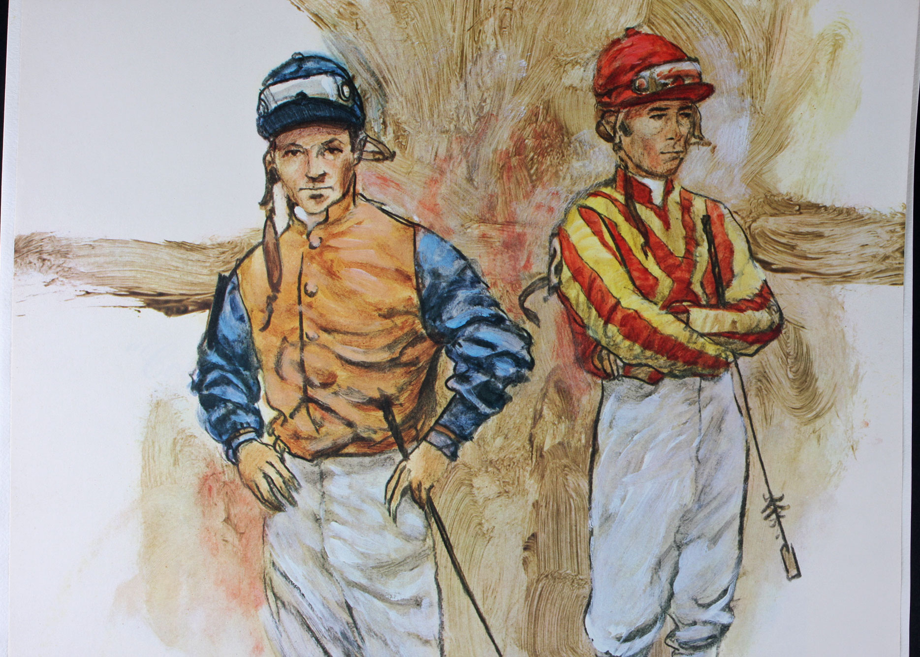 Signed and Numbered Jockey Prints by Artist Henry Koehler