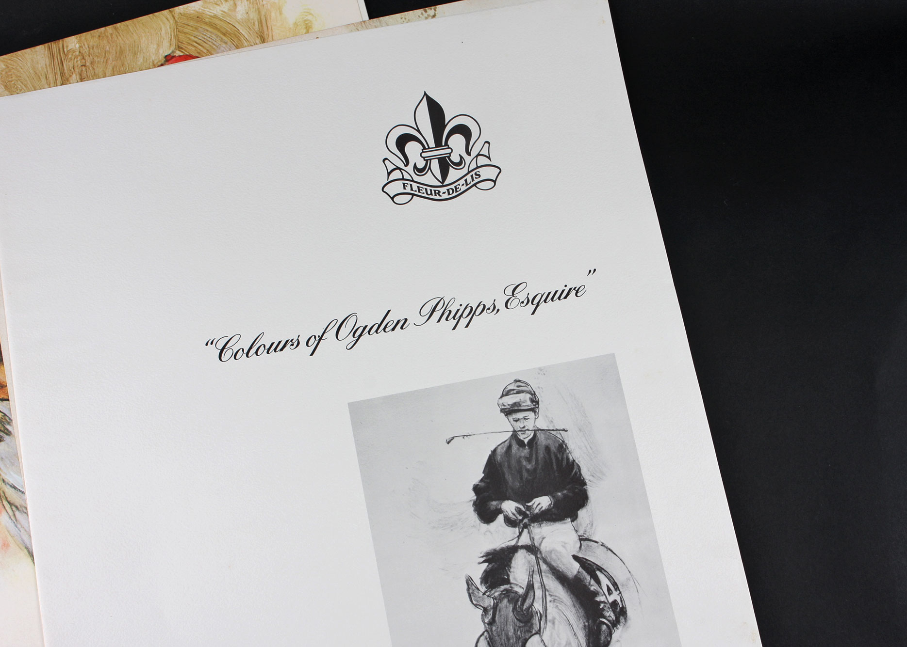 Signed and Numbered Jockey Prints by Artist Henry Koehler